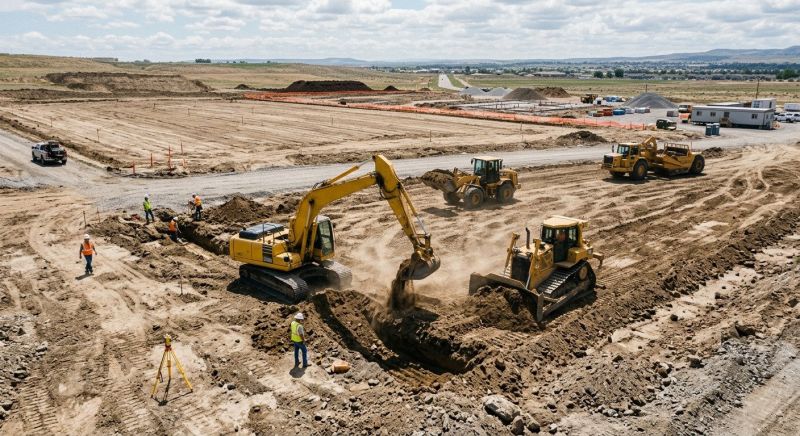 Commercial Land Preparation in Utah County, UT