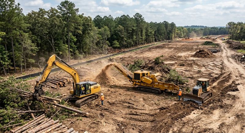 Commercial Property Clearing in Cumming, GA