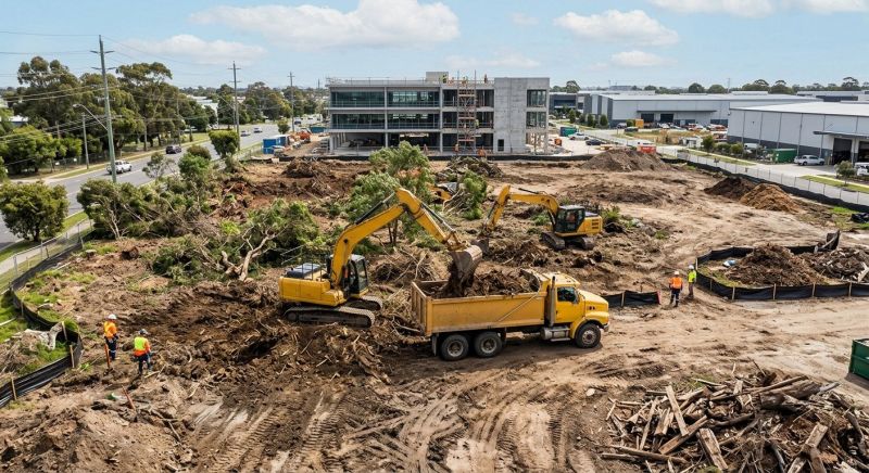 Commercial Site Clearing in Marietta, GA