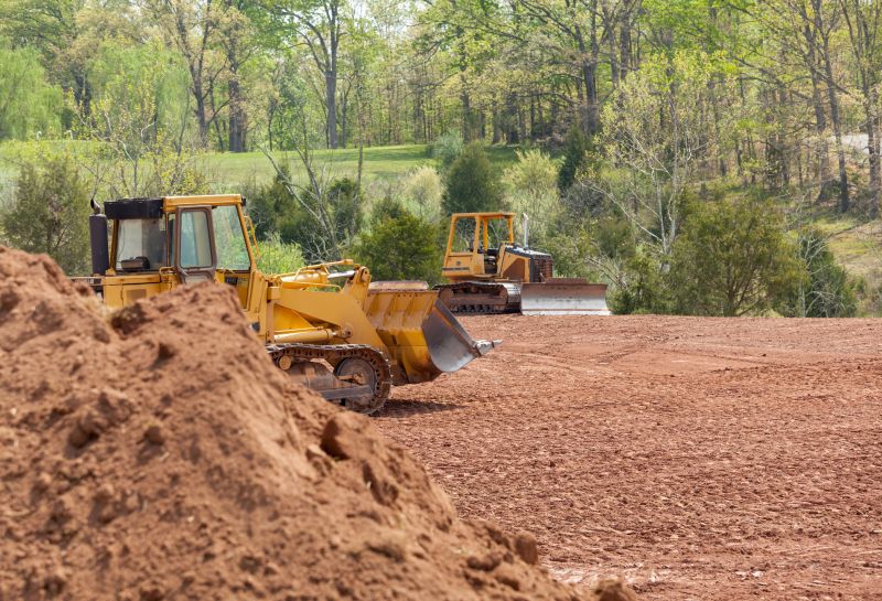 Construction Site Land Clearing in Gwinnett County, GA