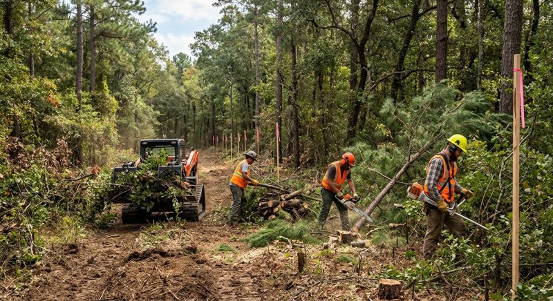 Forestry Clearing in Katy, TX