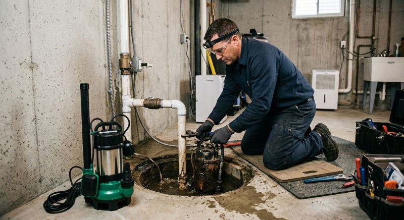 Sump Pump Plumbing in Pompano Beach, FL