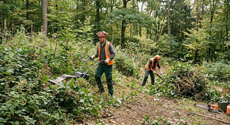 Thicket Clearing in Gwinnett County, GA